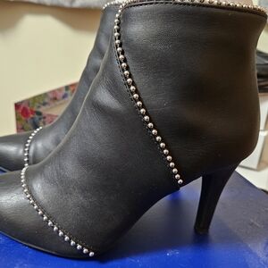 Black Studded Boot
